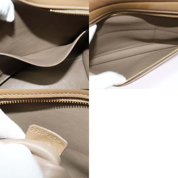 CELINE Trapeze Hand Bag Leather Beige Gold - Picture 13 of 13